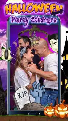 Play Halloween Party Stickers