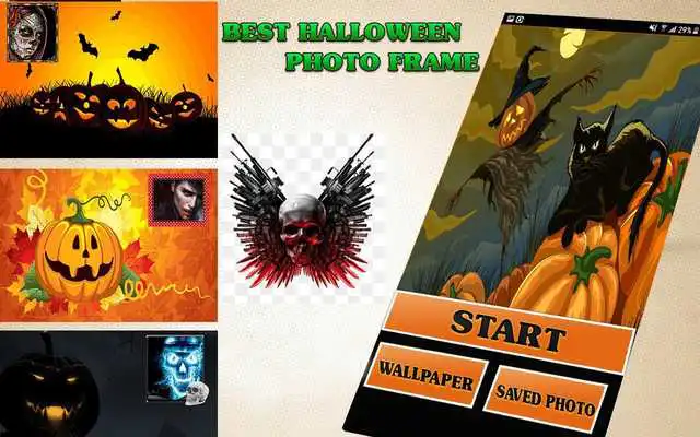 Play Halloween Photo Frames HD: Horror Celebration