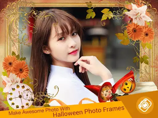 Play Halloween Photo Frames as an online game Halloween Photo Frames with UptoPlay