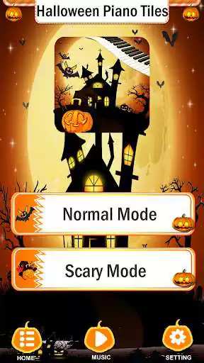 Play Halloween Piano Tiles