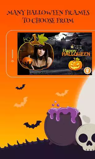 Play Halloween Picture Frames