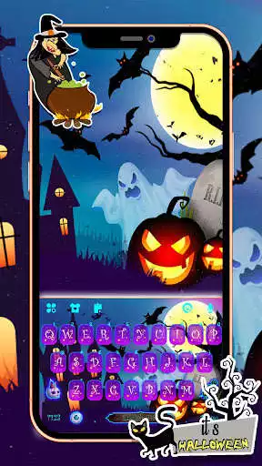 Play Halloween Pumpkin Keyboard Theme