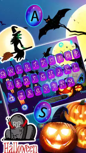 Play Halloween Pumpkin Keyboard Theme