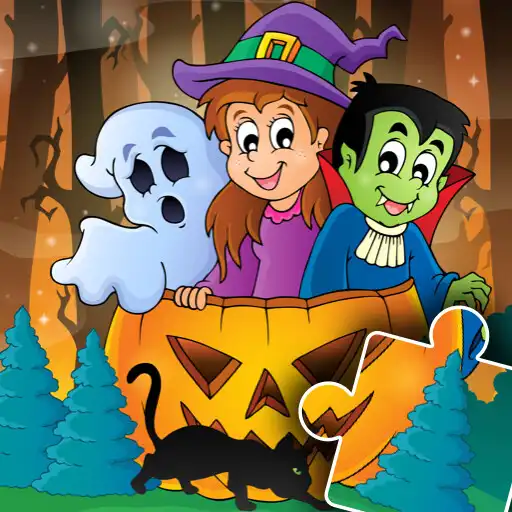 Play Halloween Puzzle for kids APK