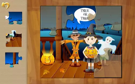 Play Halloween Puzzles for kids
