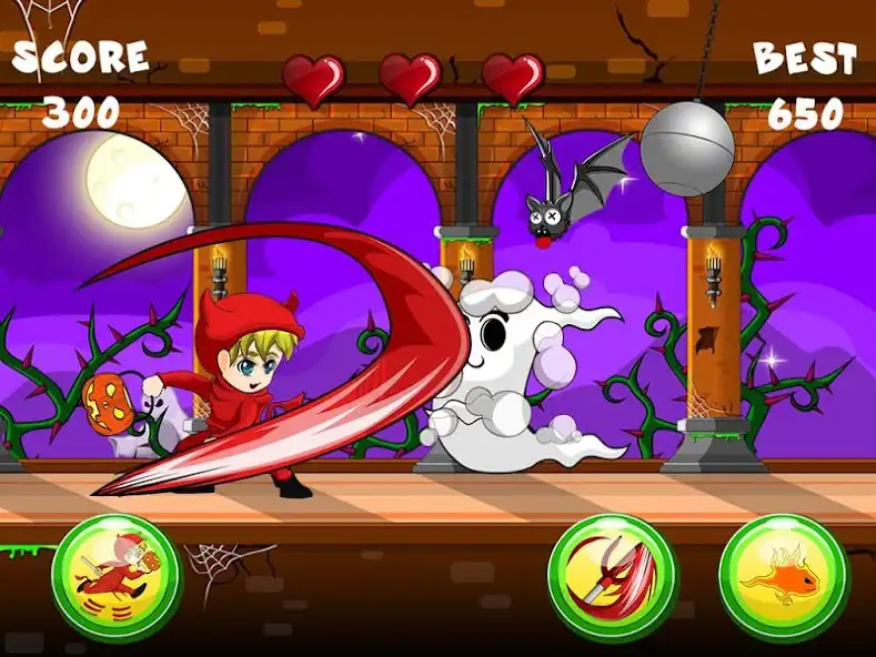 Play Halloween Runner - Endless Runner Game as an online game Halloween Runner - Endless Runner Game with UptoPlay