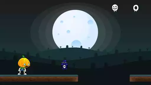 Play Halloween Runner as an online game Halloween Runner with UptoPlay