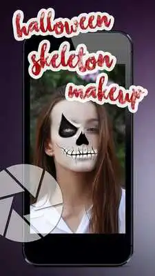 Play Halloween Skeleton Makeup