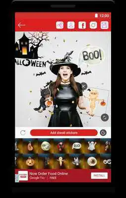 Play Halloween Sticker Photo Editor
