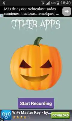 Play Halloween Talking Pumpkin