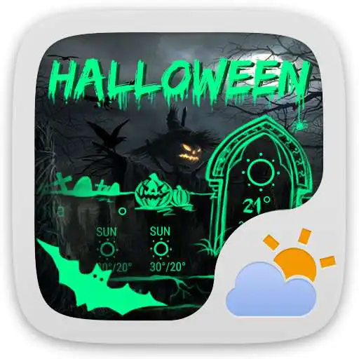 Play Halloween Theme GO Weather EX APK