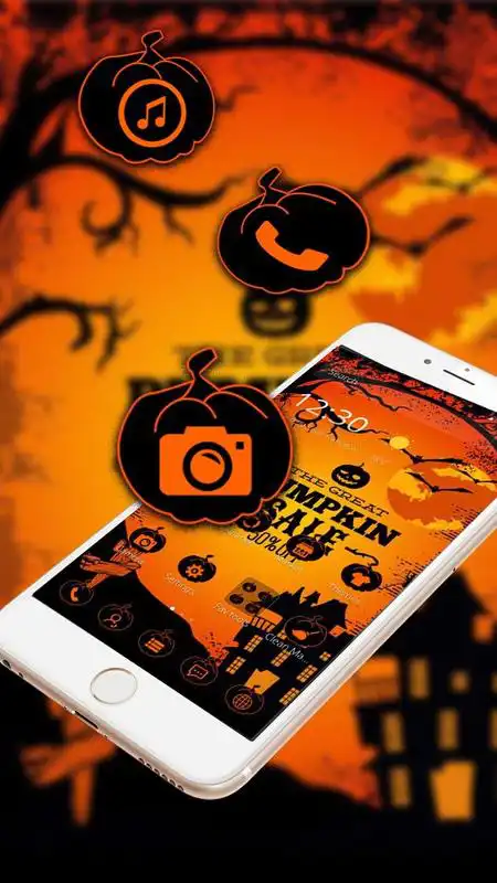 Play Halloween Theme launcher Graffiti
