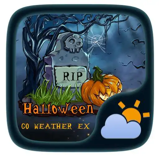 Play Halloween Weather Widget Theme APK