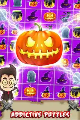 Play Halloween Witch 3 Match Game 2017