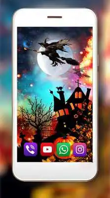 Play Halloween Witches 2019 live wallpaper