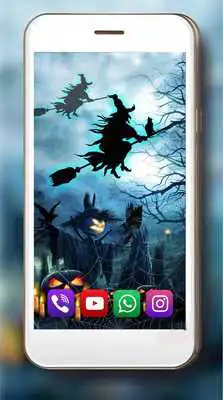 Play Halloween Witches 2019 live wallpaper