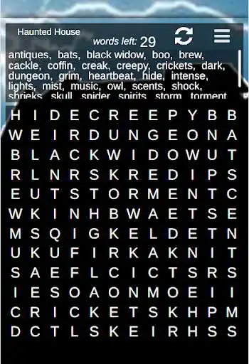 Play APK Halloween Word Search Puzzles  and enjoy Halloween Word Search Puzzles with UptoPlay com.digitalfunmedia.halloweenwordsearchpuzzle