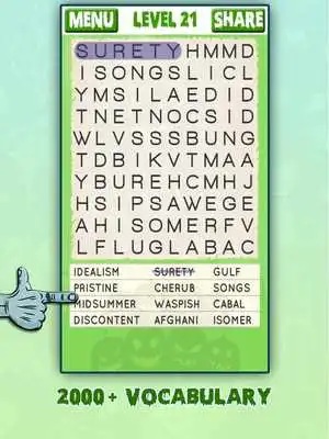 Play Halloween Word Search Swipe