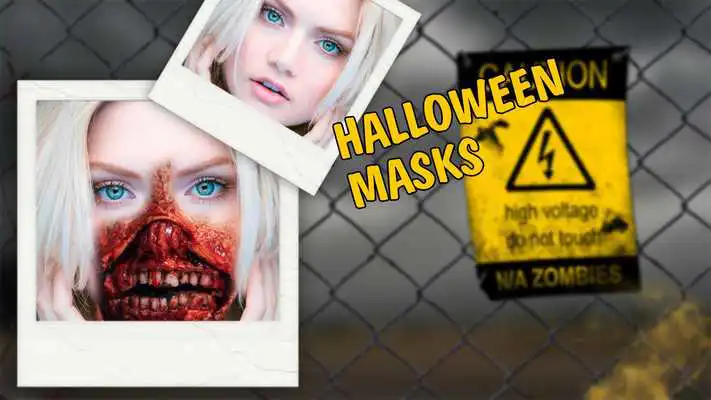 Play Halloween Zombie MakeUp Camera Effect Simulator