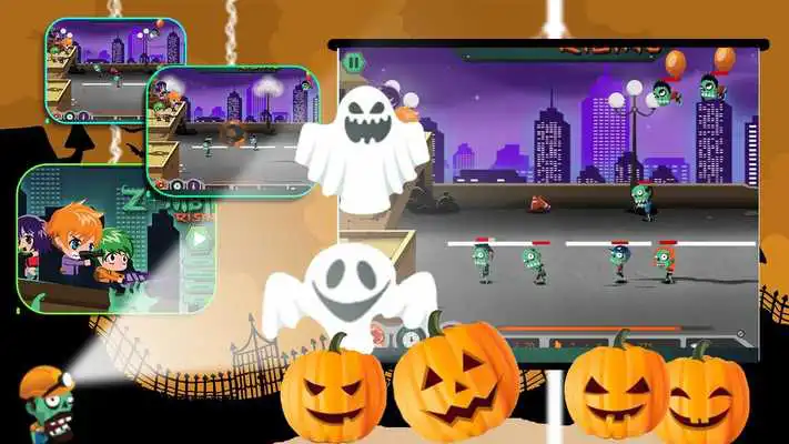 Play Halloween Zombies Revenge
