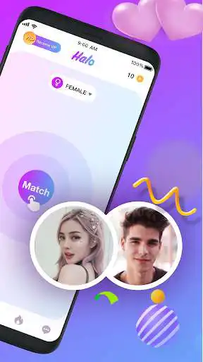 Play HALO - Live Video Chat & Meet New People as an online game HALO - Live Video Chat & Meet New People with UptoPlay