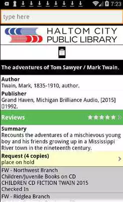 Play Haltom City Public Library