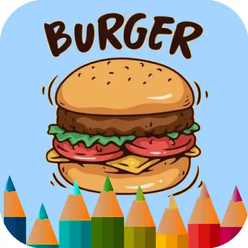 Play Hamburger coloring game APK Play Hamburger coloring game APK
