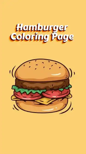 Play Hamburger coloring game  and enjoy Hamburger coloring game with UptoPlay