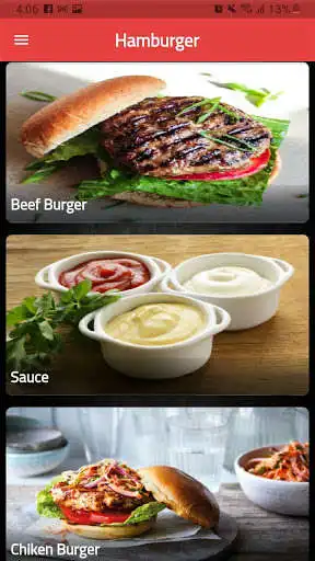 Play hamburger  and enjoy hamburger with UptoPlay