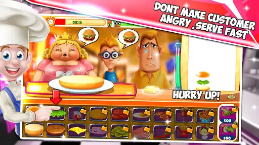 Play Hamburger Stars - Foot Court Mania  and enjoy Hamburger Stars - Foot Court Mania with UptoPlay