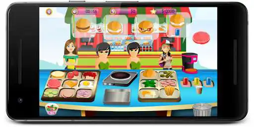 Play Hamburgery (Big fat burger) Simulator as an online game Hamburgery (Big fat burger) Simulator with UptoPlay