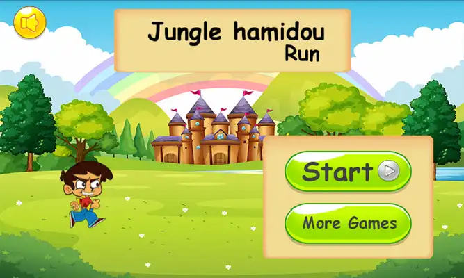 Play hamidou Run in the forest