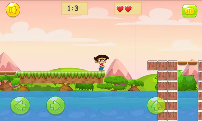 Play hamidou Run in the forest