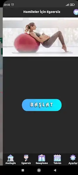 Play Hamile Egzersiz Fitness as an online game Hamile Egzersiz Fitness with UptoPlay
