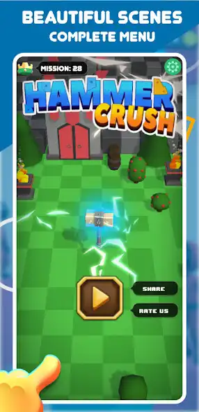 Play Hammer Crush : The Puzzle Game  and enjoy Hammer Crush : The Puzzle Game with UptoPlay