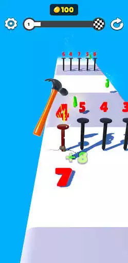 Play Hammer Master 3D  and enjoy Hammer Master 3D with UptoPlay