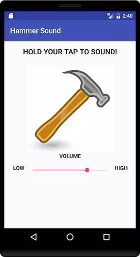 Play Hammer Sound