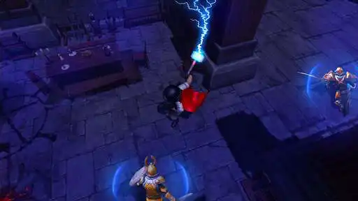 Play Hammer Superhero Rescue Missions : Crime City Hero as an online game Hammer Superhero Rescue Missions : Crime City Hero with UptoPlay