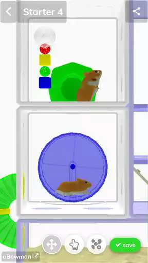 Play Hammy Home: Hamster Simulation as an online game Hammy Home: Hamster Simulation with UptoPlay