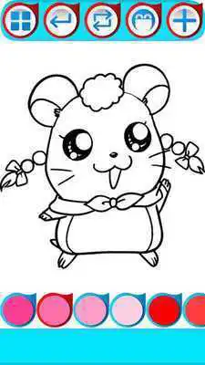 Play Hamsterr Coloring Pages
