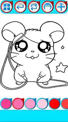 Play Hamsterr Coloring Pages