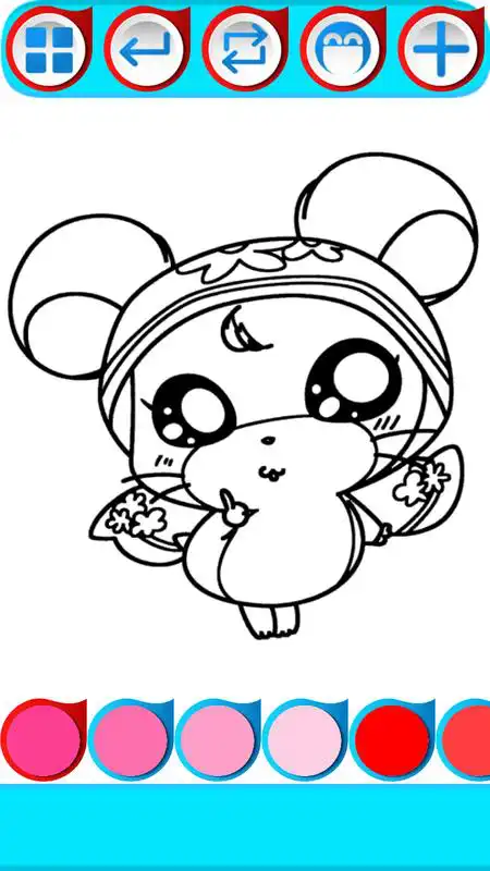 Play Hamsterr Coloring Pages