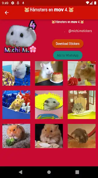Play Hamster Stickers  and enjoy Hamster Stickers with UptoPlay