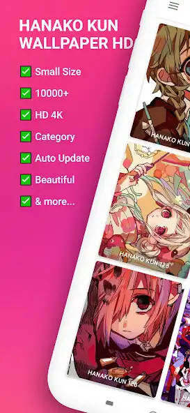 Play Hanako Kun Wallpaper HD 4K  and enjoy Hanako Kun Wallpaper HD 4K with UptoPlay