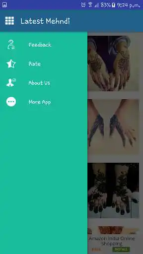 Play Hand and Foot Latest Arabic Mehndi designs as an online game Hand and Foot Latest Arabic Mehndi designs with UptoPlay