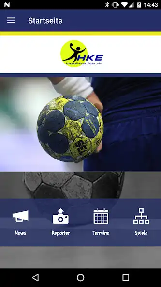 Play Handball-Kreis Essen e.V. as an online game Handball-Kreis Essen e.V. with UptoPlay