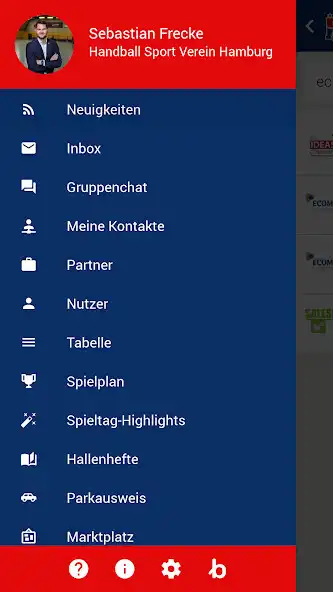 Play Handball Sport Verein Hamburg as an online game Handball Sport Verein Hamburg with UptoPlay