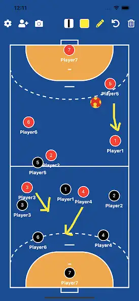 Play Handball Tactic Board  and enjoy Handball Tactic Board with UptoPlay