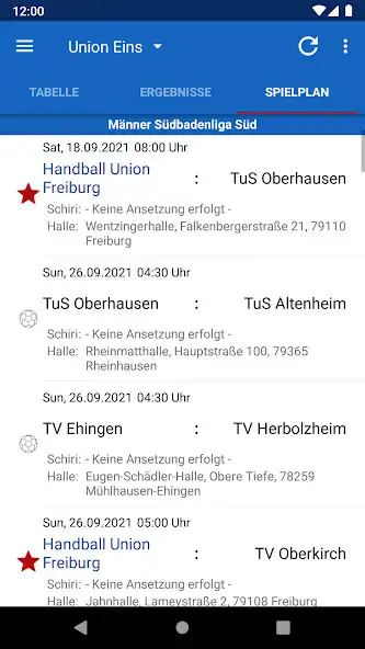 Play Handball Union Freiburg as an online game Handball Union Freiburg with UptoPlay