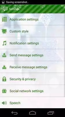 Play Handcent 6 Skin Winter Green Play Handcent 6 Skin Winter Green